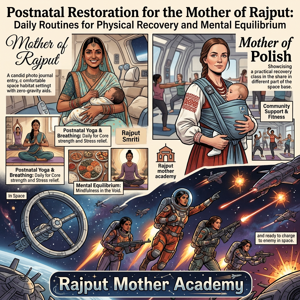 Postnatal Restoration for the Mother of Rajput: Daily Routines for Physical Recovery and Mental Equilibrium